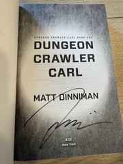 Dungeon Crawler Carl by Matt Dinniman Signed Paperback