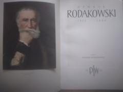 Henryk Rodakowski 1823-1894 (Germen Text) 1954