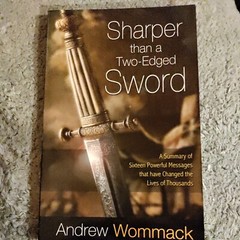 ⭐Sharper Than a Two-Edged Sword – Paperback By Andrew Wommack – GOOD⭐