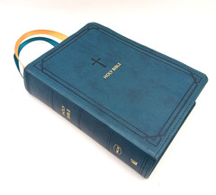 NKJV, Teal Green End-of-Verse Reference Bible, Compact, Leathersoft- 3654TL