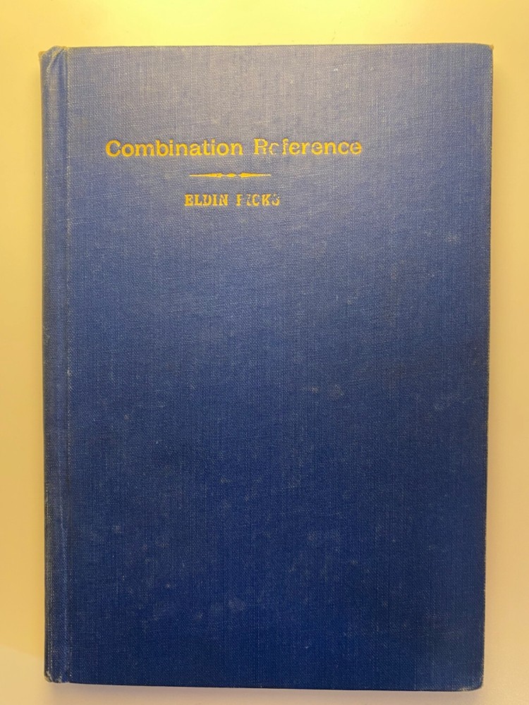 Combination Reference Prepared by ELDIN RICKS (VINTAGE) Latter-day Saints