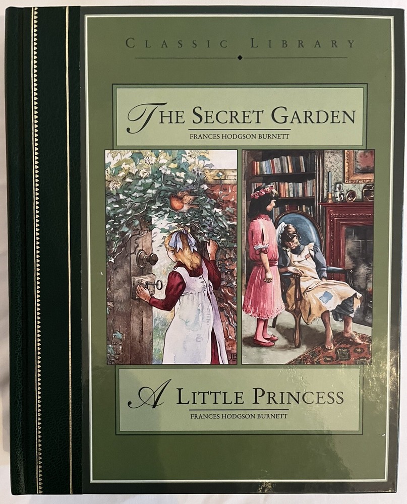 Classic Library Leather Bound Dual Volume: Secret Garden/A Little Princess. New