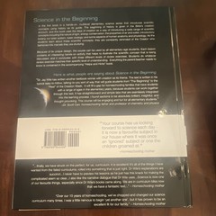 Science in the Beginning Dr. Jay L. Wile Hardcover Illustrated 2002 Ages 4-8