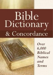 Bible Dictionary & Concordance – Hardcover By Castle Books – VERY GOOD