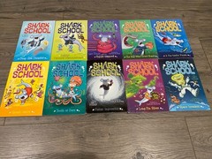 SHARK SCHOOL by Davy Ocean 10 Paperback Books ~ Complete Set 1-10
