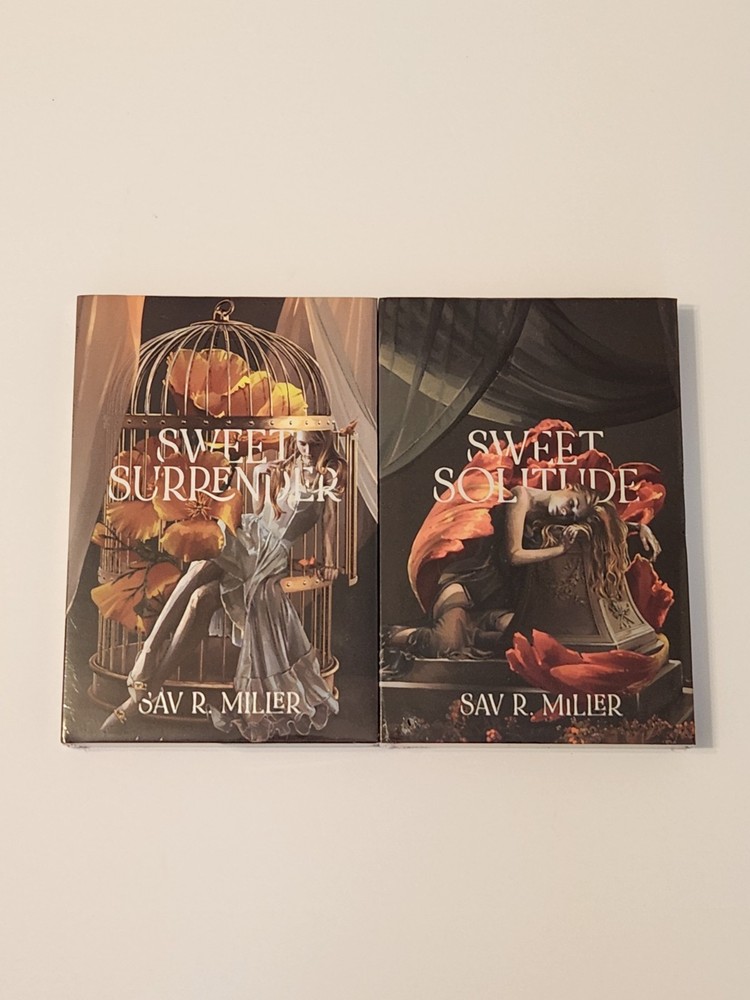 Sweet Surrender & Sweet Solitude Hardcover (HC) Book Lot 2 by Sav R Miller