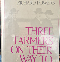 Richard Powers Three Farmers on Their Way to a Dance 1st Ed 1985 HC DJ