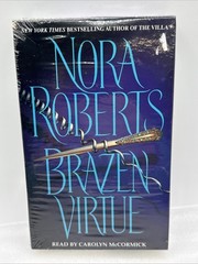 Sealed 3-Cassette 5-Hour Audiobook Nora Roberts “Brazen Virtue” Carolyn McCormic