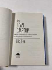 The Lean Startup – Eric Ries (2011, Hardcover, Dust Jacket)