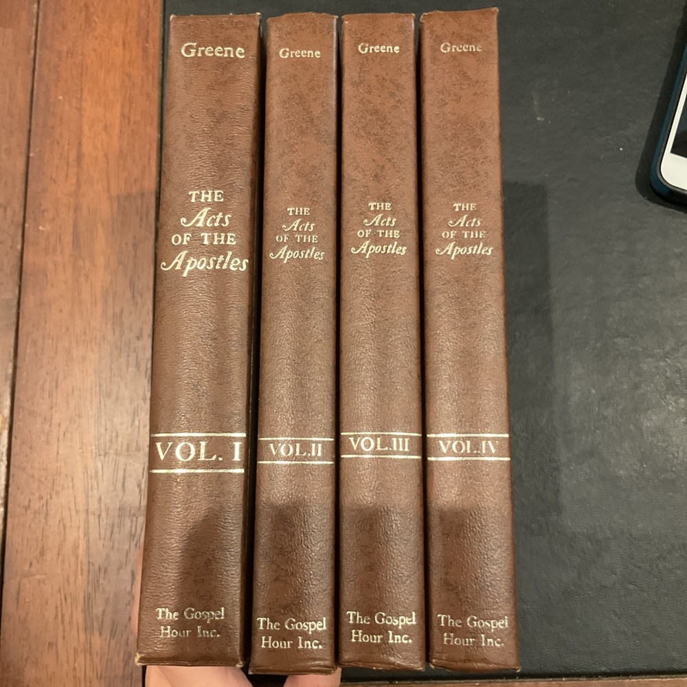 LIKE NEW Complete Set Oliver B. Greene Commentaries Acts
