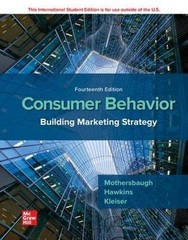 ISE Consumer Behavior: Buildin – VERY GOOD