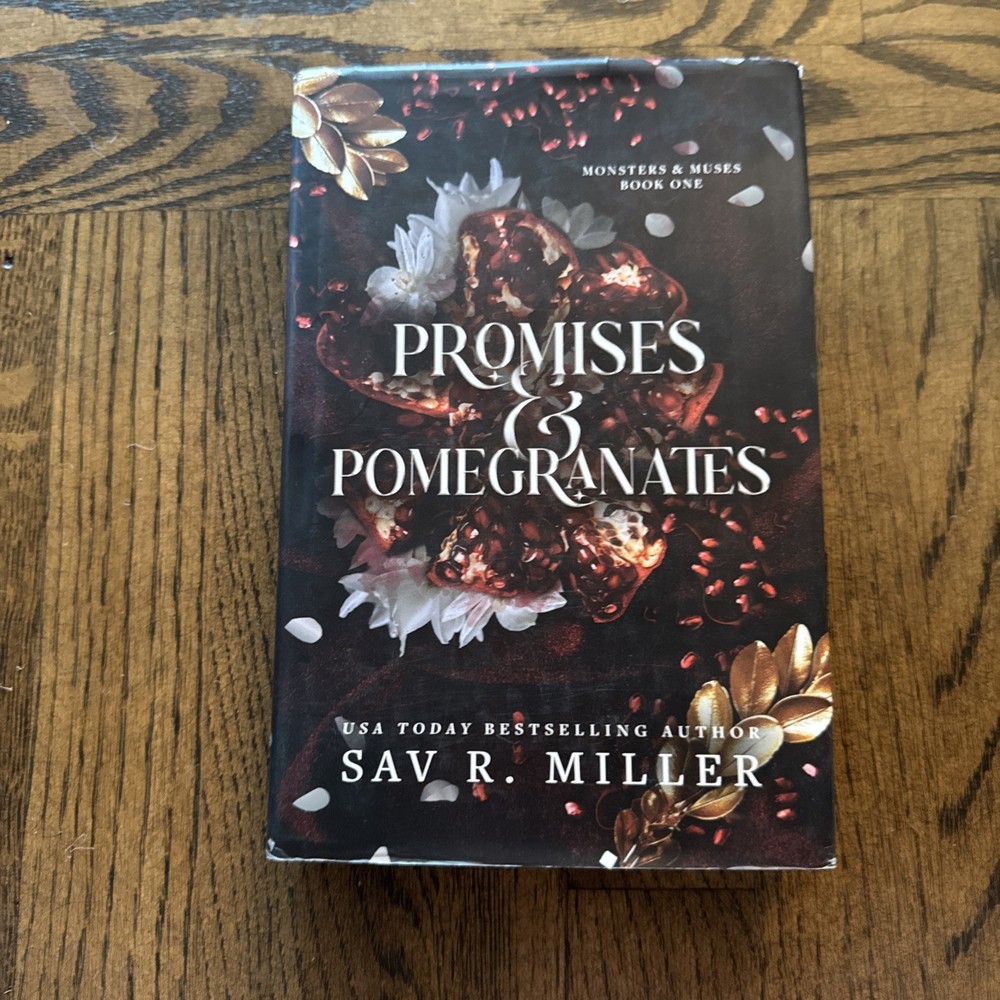 Sav R Miller SIGNED Promises and Pomegranates (2024 Hardcover) First Ed