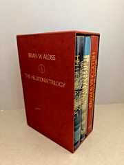 “The Hellconia Trilogy” Brian W Aldiss SIGNED w/ Slipcase Vintage Sci-Fi VHTF