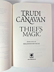 Thief’s Magic Trudi Canavan Trade Paperback Millennium’s Rule Book 1 Fantasy