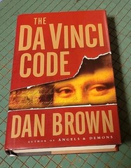 DAN BROWN THE DA VINCI CODE FIRST EDITION HARD COVER WITH DUST JACKET