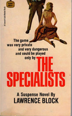 Fawcett paperback Lawrence Block The Specialists