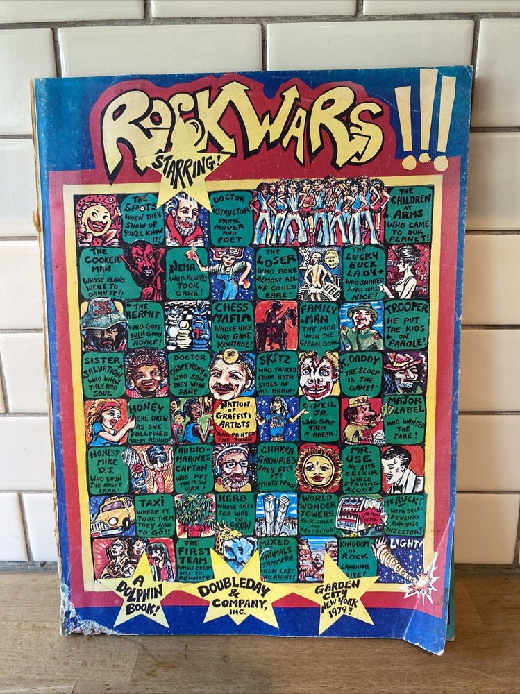 Rockwars A Dolphin book Doubleday and Company, inc. Magazine Comic New York 1979