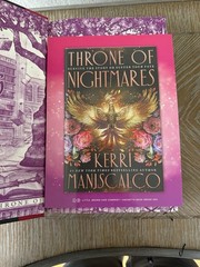 AUTOGRAPHED Throne of Nightmares by Kerri Maniscalco Signs Edition Series 3