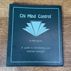 Super Rare Mike Dayton Chi Mind Control Bodybuilding Course Book Binder