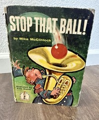 Vintage 1959 Stop That Ball Mike McClintock HC Beginner Books Book Club Edition