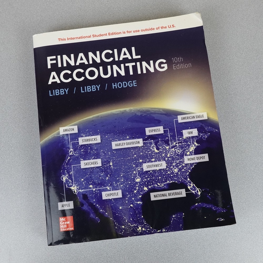 Financial Accounting by Robert Libby (Paperback) (2019) Paperback Used Good