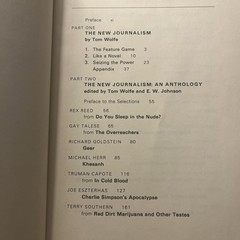 The New Journalism – by Wolfe, Tom FIRST EDITION