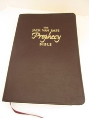 Jack Van Impe Prophecy Bible KJV Red Letter Edition Brown Leather Cover USA
