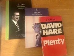 DAVID HARE PLAYS 3 Book Lot Plenty, Plenty Plenty Stuff Happens, I’m Not Running