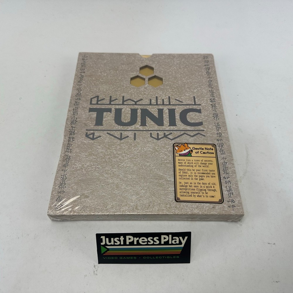 New Factory Sealed Tunic Game Instruction Book Guide for New Players Fangamer