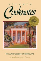 Atlanta Cooknotes Hardcover Junior League of Atlanta Staff