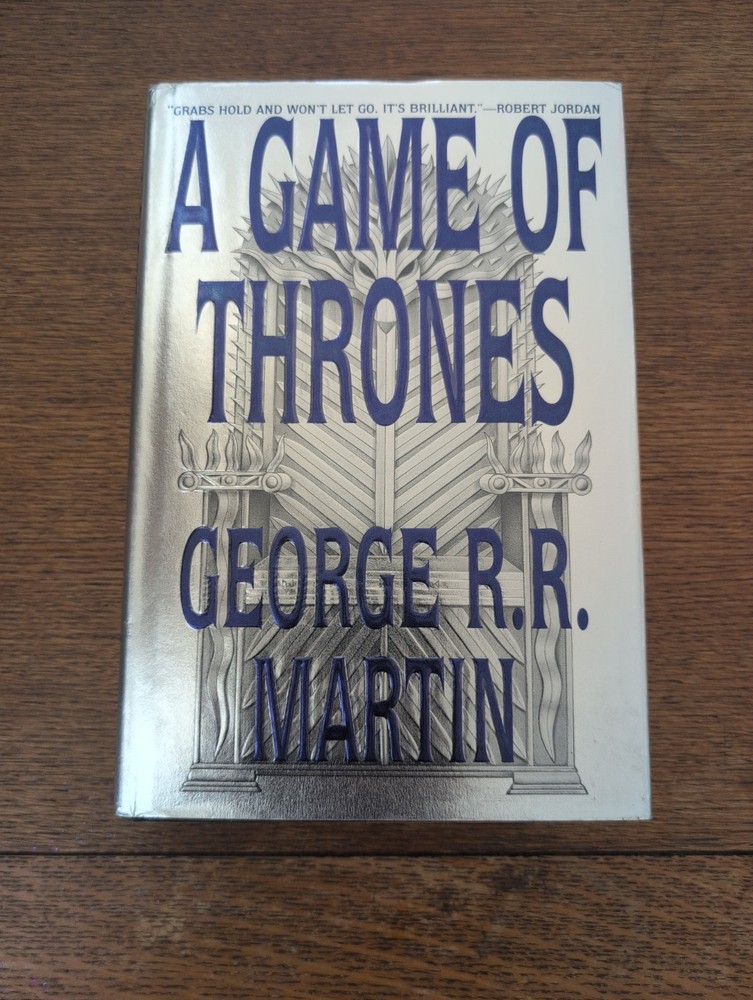 A Game Of Thrones 1st Printing 1st Edition George RR Martin HC DJ