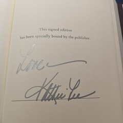 It’s Never Too Late By Kathie Lee Gifford AUTOGRAPHED Copy