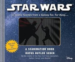 Star Wars: A Scanimation Book: Iconic Scenes from a Galaxy Far, – VERY GOOD