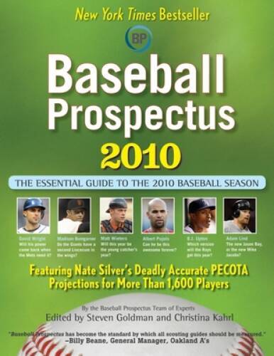 Baseball Prospectus 2010 – Paperback By Baseball Prospectus – VERY GOOD