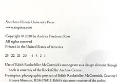 Edith : The Rogue Rockefeller McCormick Andrea Friederici Ross H/C First Edition