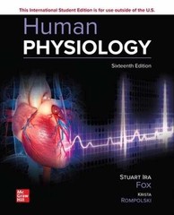 ISE Human Physiology – Paperback, by Stuart Ira Fox; Krista – Very Good