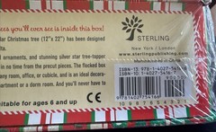 New Christmas Tree In-a-Box Kit by Sam Ita 2′ Tall with Book Small Spaces Decor