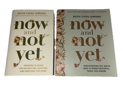 Now And Not Yet New HC Book & Bible Study Guide PB + Stream Vid Ruth Chou Simons