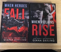 Mystic Book Box Signed Giana Darling Special Editions When Heroes Fall Villains