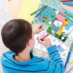 24Pack Small Coloring Books for Kids Ages 4-8, 8-12, Bulk Coloring Books for Kid