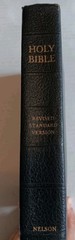 The Holy Bible 1952 Revised Standard Version RSV- Nelson, Vintage, Faux Leather