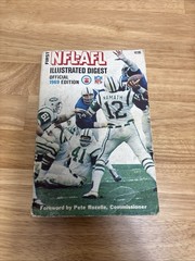 VINTAGE First NFL-AFL Illustrated Digest Official 1969 Edition – Joe Namath