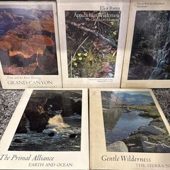 VTG Nature Photography Book Lot 5 📚 Eliot Porter Ansel Adams Earth Ocean DECO