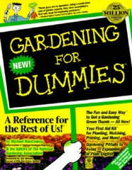 Gardening for Dummies (For Dummies Series) – Paperback – GOOD