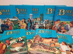 The Bible Story Arthur S Maxwell Volumes 1-10 Complete Set 1953-57 FREE SHIPPING