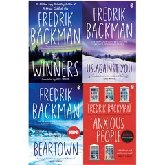 Fredrik Backman Beartown Collection 4 Books Set (The Winner, Us Against You, Bea