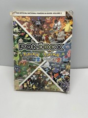 Pokemon Black & White Version The Official National &Pokédex Guide Vol2 W/Poster