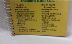 Consumer Guide Handbook of Helpful Hints 1980 Spiral Bound Self-Help Save Time