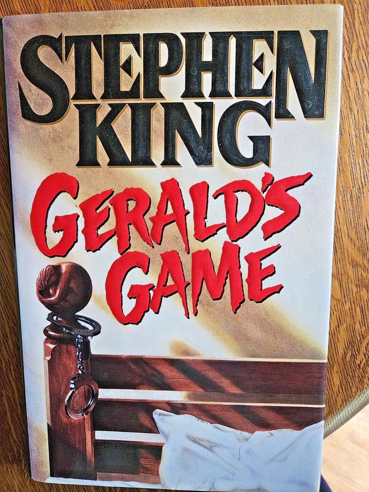 Stephen King Gerald’s Game 1992 Hardcover First Edition First Print
