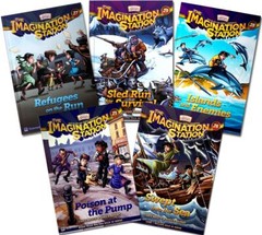 New 5 IMAGINATION STATION Books 25 26 27 28 29 Hardcover Adventures in Odyssey